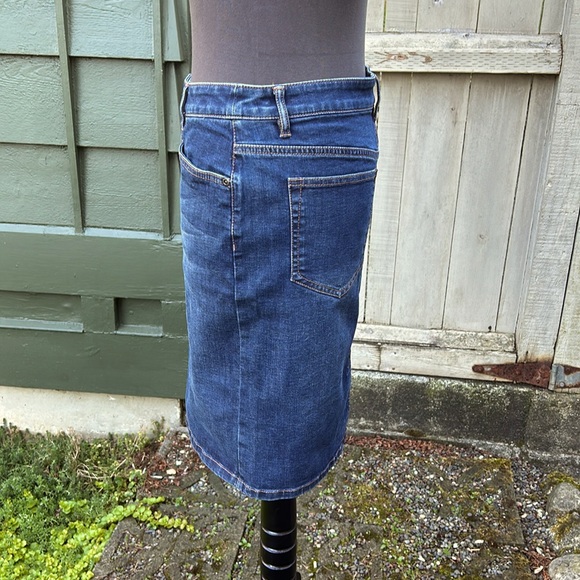 J.Jill Denim Skirt 4 - Picture 2 of 11